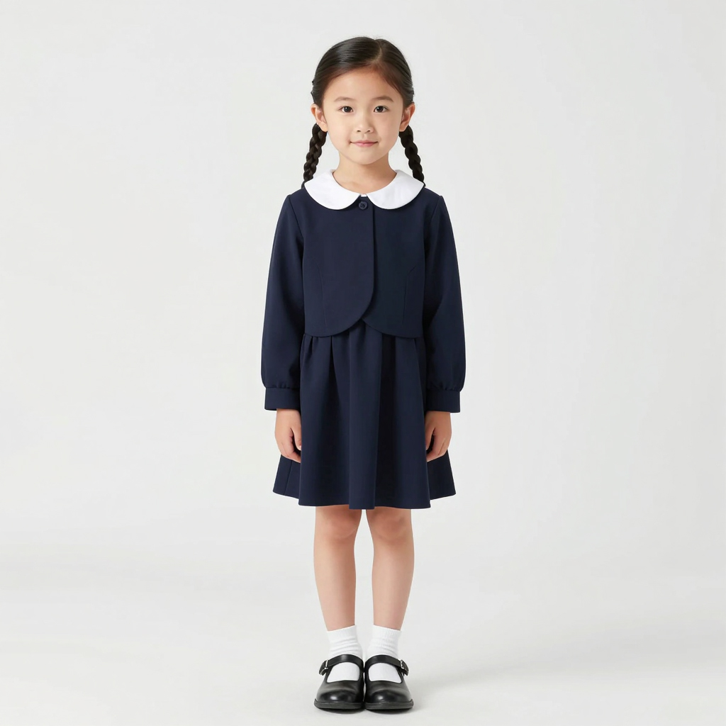 小学校受験写真 女の子の服装例